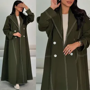 عباية عصرية طويلة ,Long modern abaya