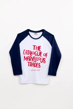 0 pamuklu uzun kollu baskili erkek çocuk tshirt
