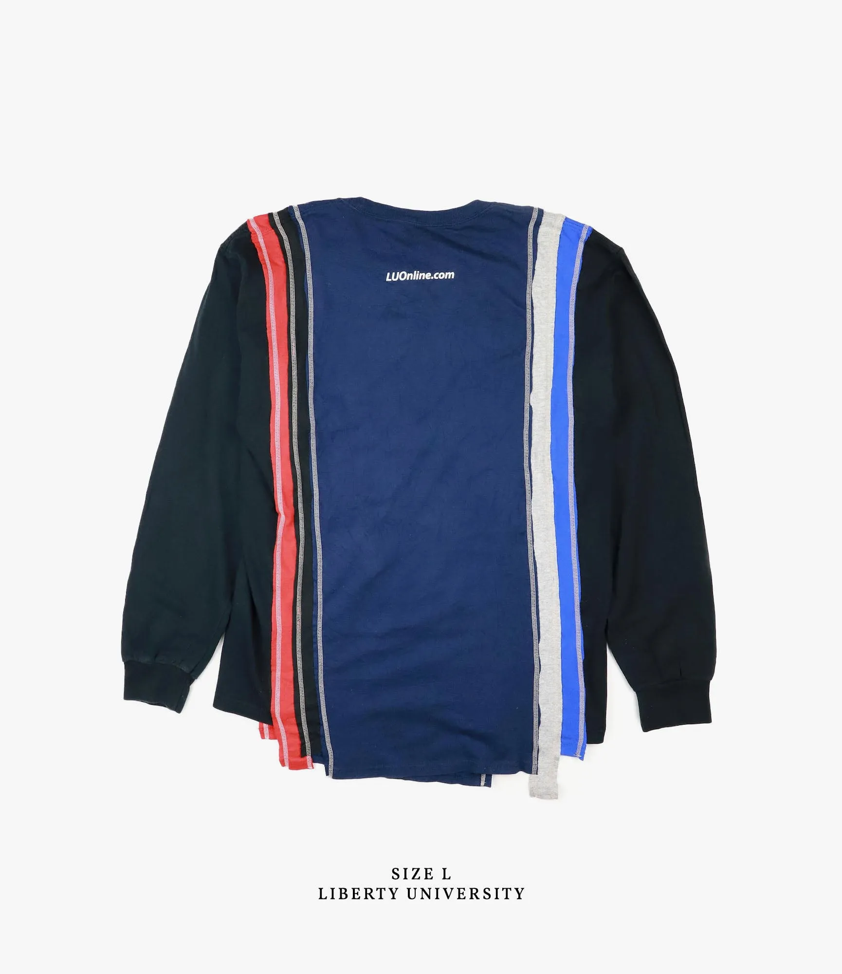 7 Cuts Long Sleeve College T-Shirt