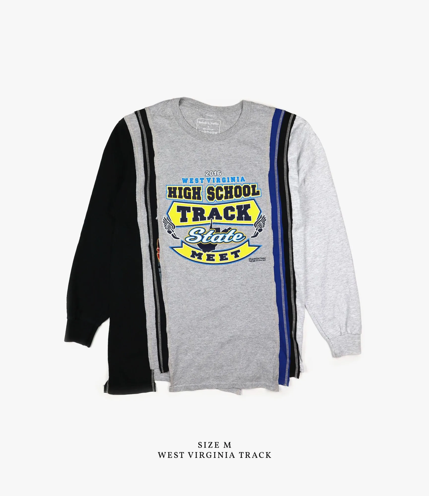 7 Cuts Long Sleeve College T-Shirt