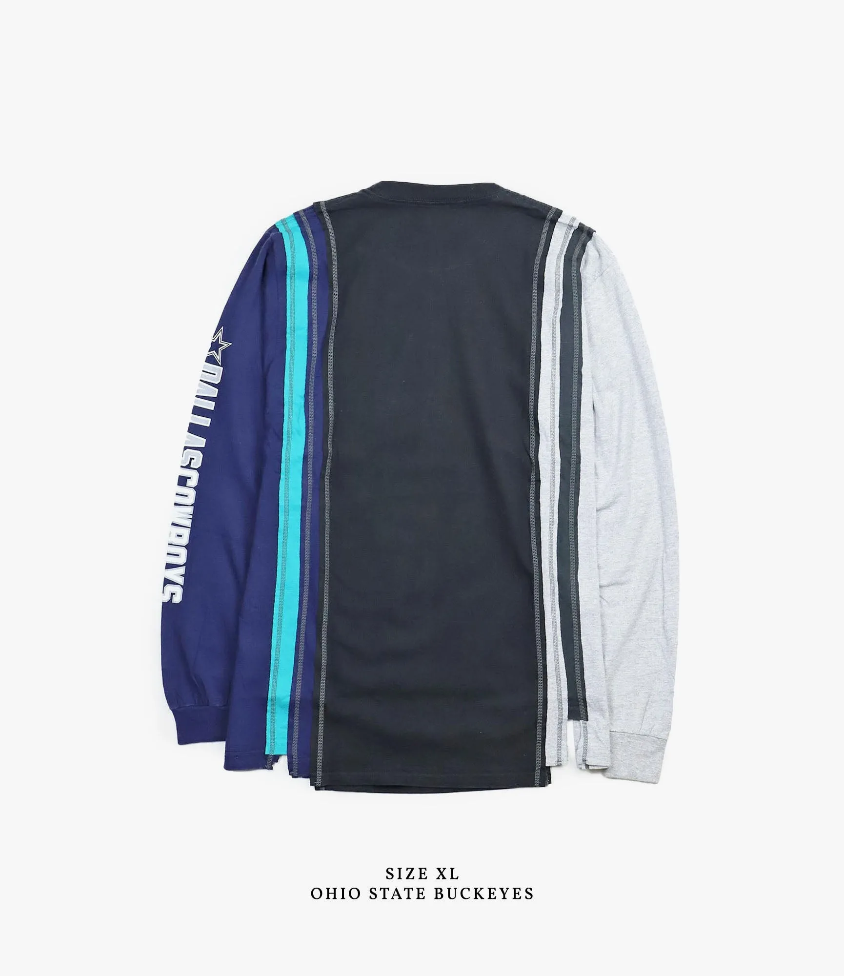 7 Cuts Long Sleeve College T-Shirt
