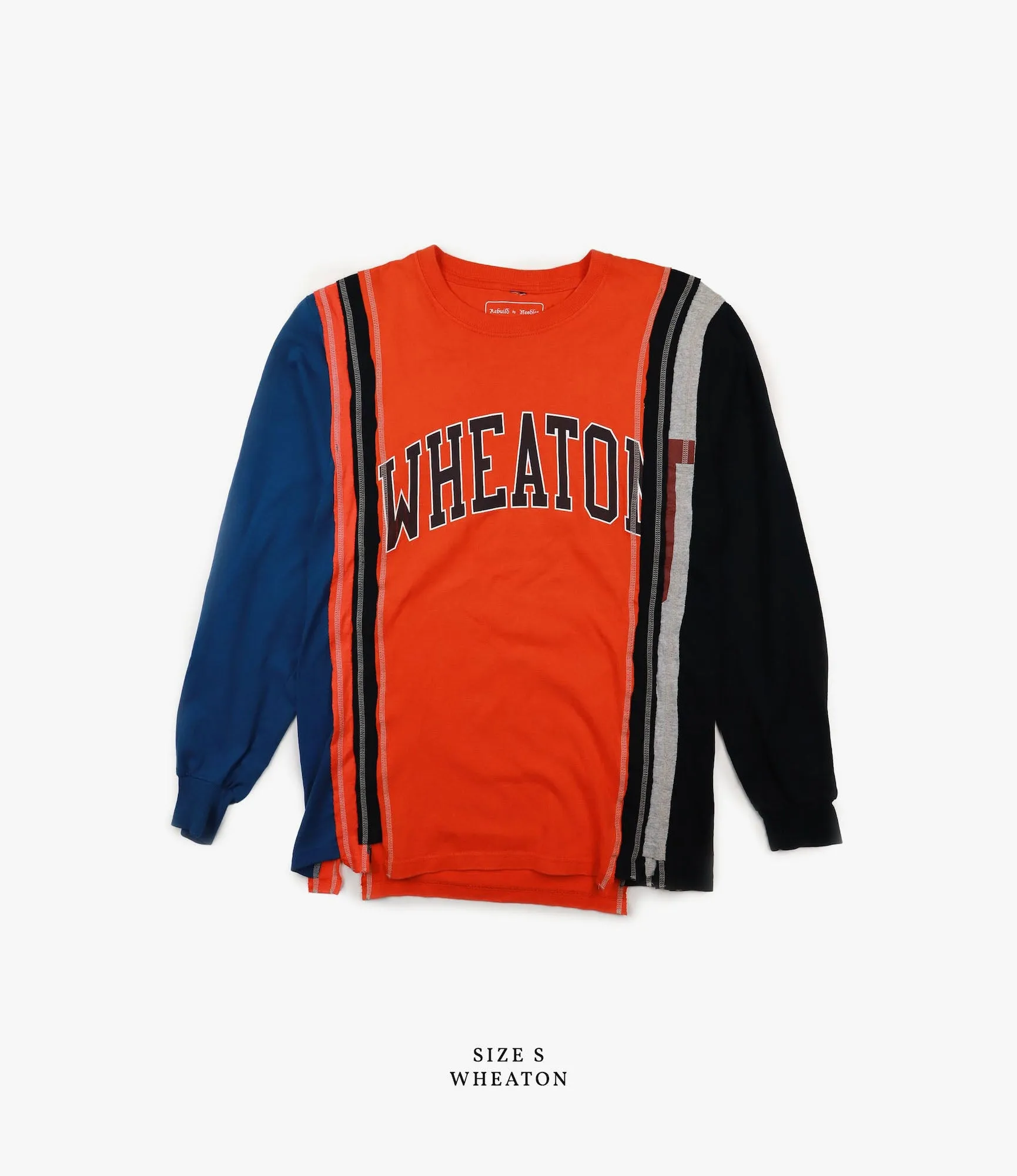 7 Cuts Long Sleeve College T-Shirt