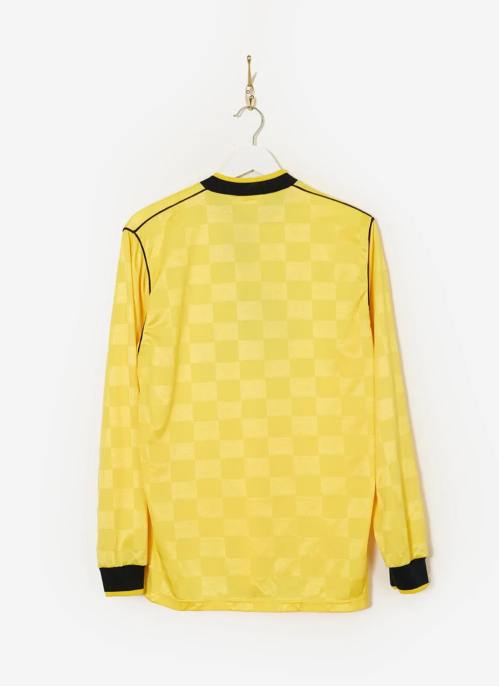 90s Umbro Shirt #25 | Percival x Classic Football Shirts | Yellow