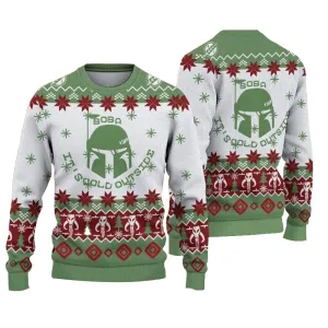 Boba Fett Boba Its Cold Outside Ugly Sweater
