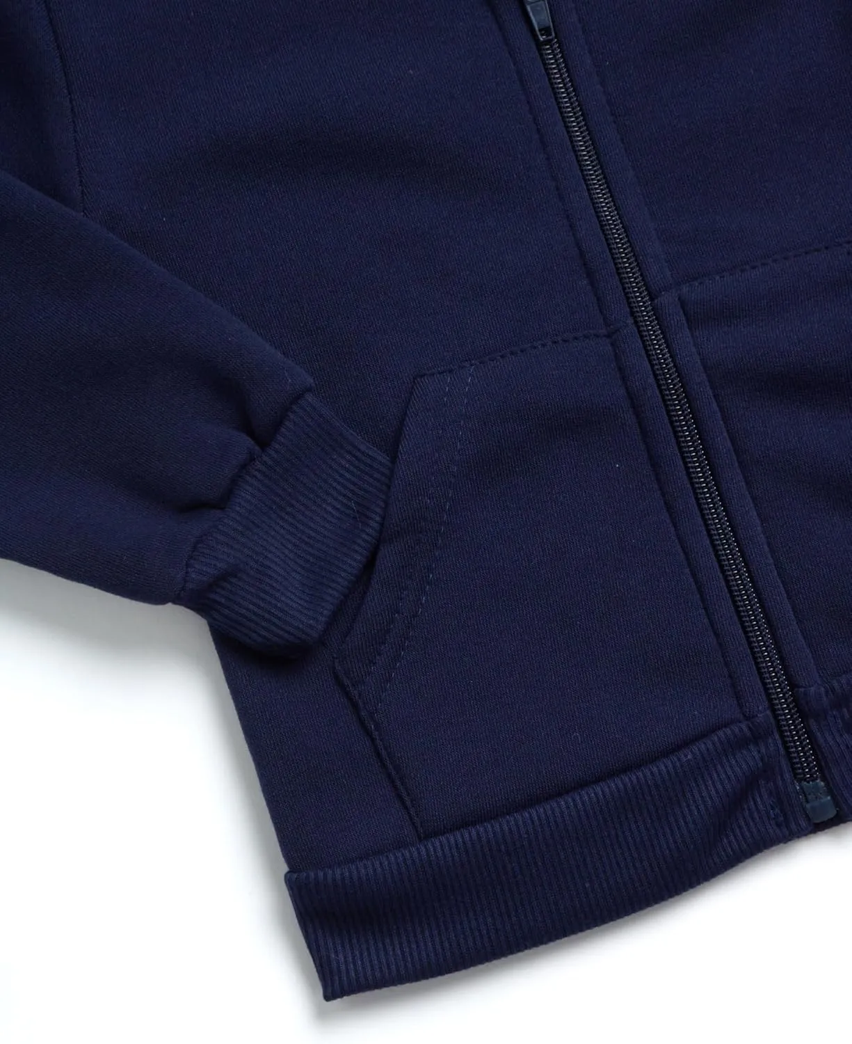 Boys' Active Sweatsuit - 2 Piece Fleece Zip Hoodie Sweatshirt and Sweatpants - Basic Solid Jogger Pants Set (2T-7)