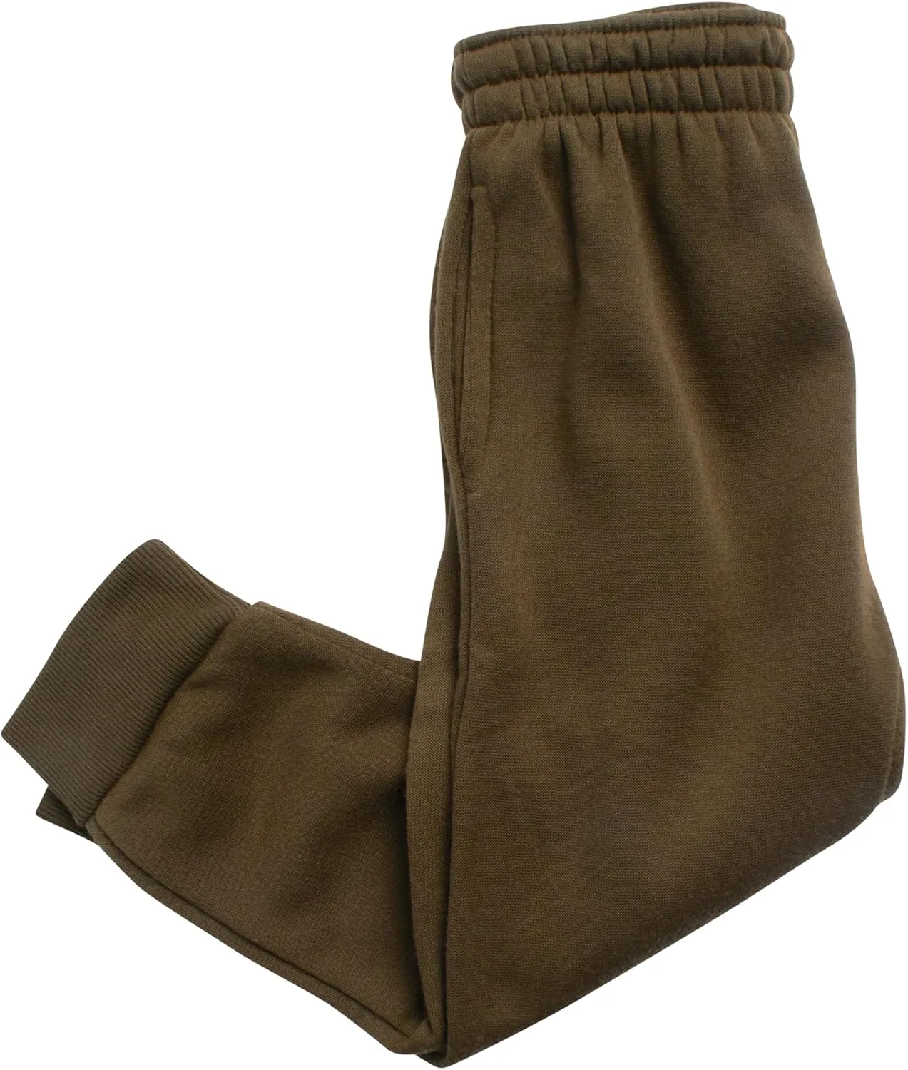 Boys' Active Sweatsuit - 2 Piece Fleece Zip Hoodie Sweatshirt and Sweatpants - Basic Solid Jogger Pants Set (2T-7)