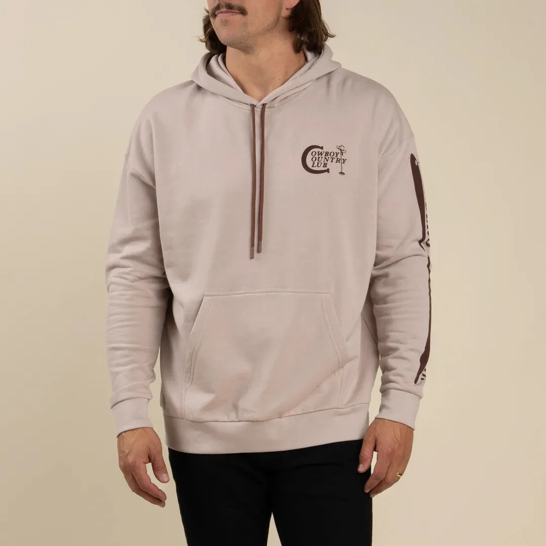 Cowboy Country Club Hoodie - Sand