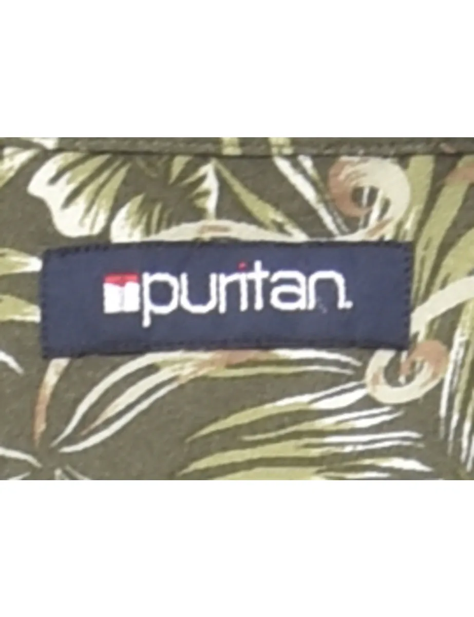 Foliage Hawaiian Shirt - XL