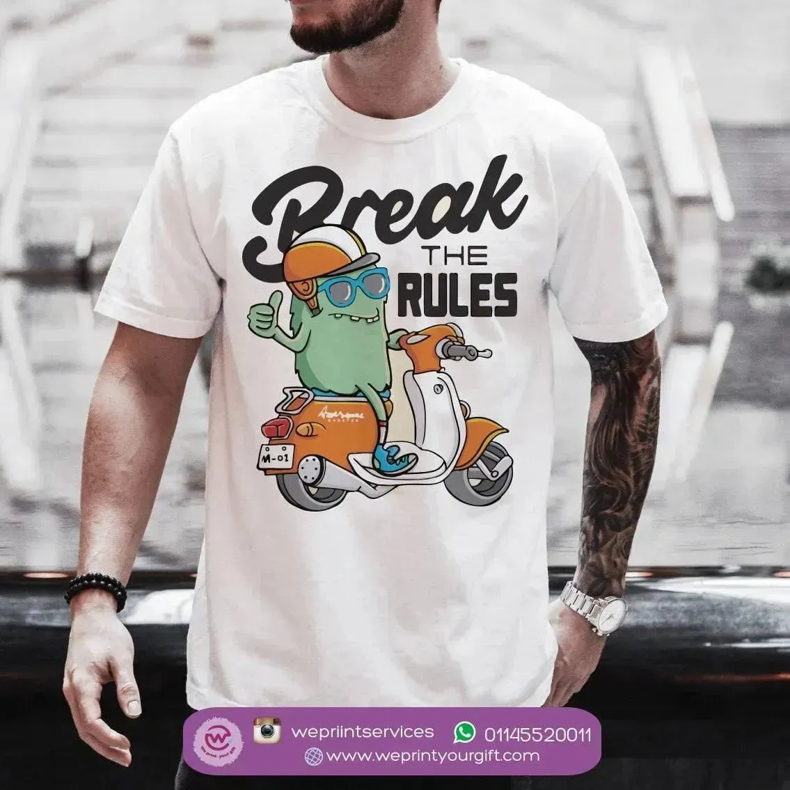 Half sleeve T-shirt- Men Designs-C