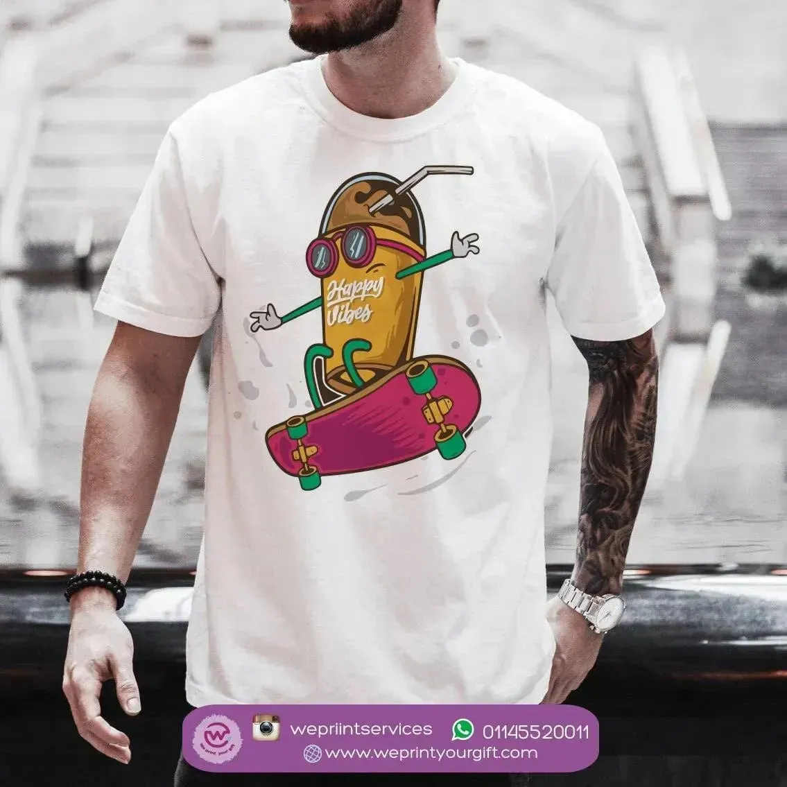 Half sleeve T-shirt- Men Designs-C