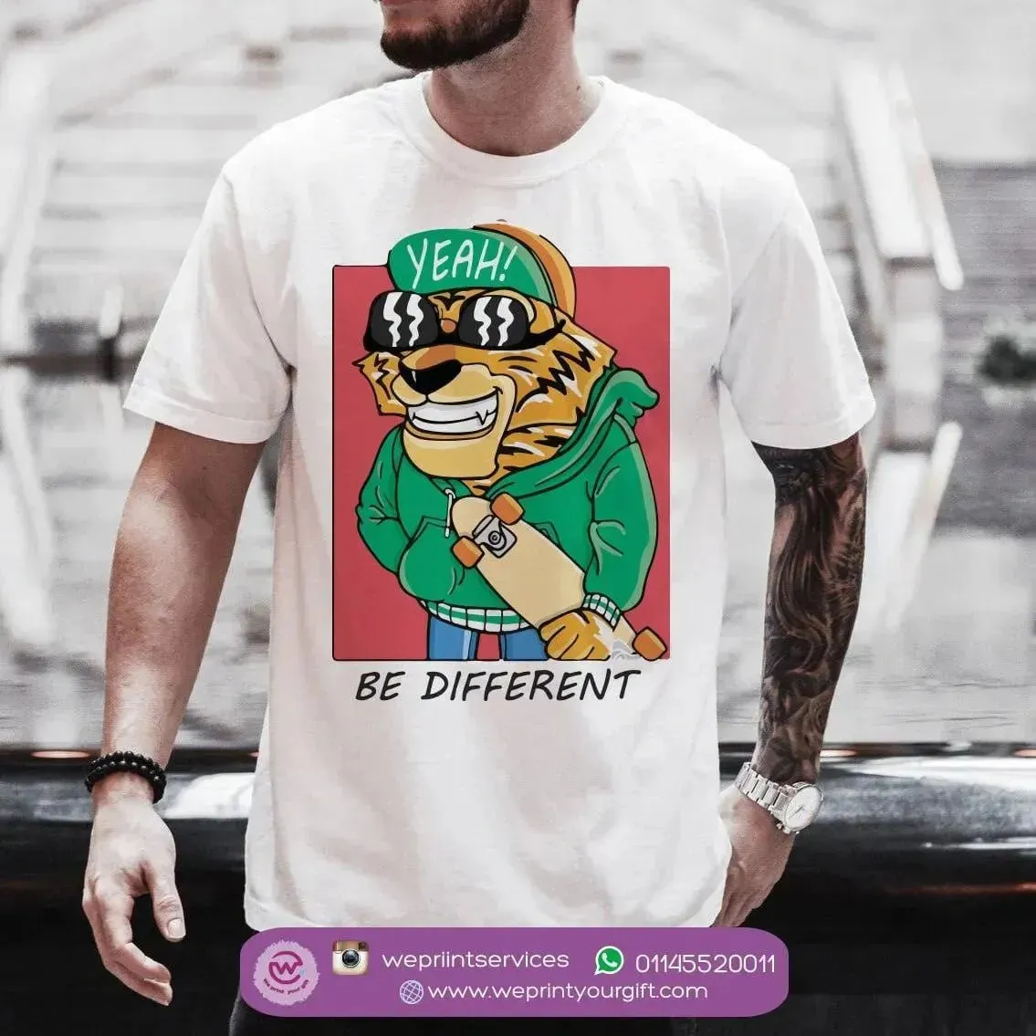 Half sleeve T-shirt- Men Designs-C