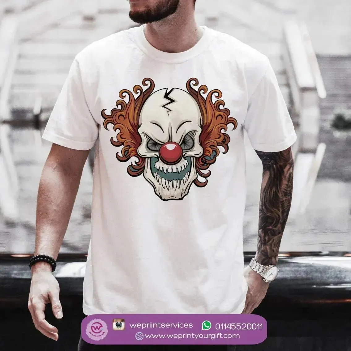 Half sleeve T-shirt- Men Designs-C