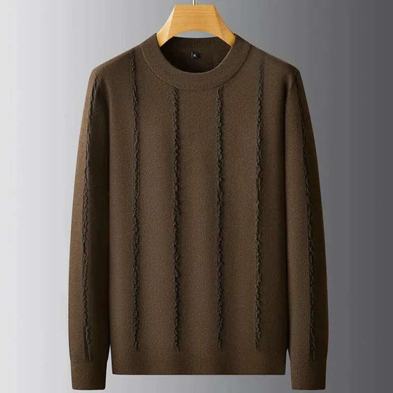 High End Loose Cashmere Pullover Sweater