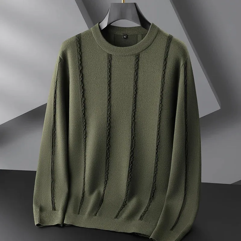 High End Loose Cashmere Pullover Sweater