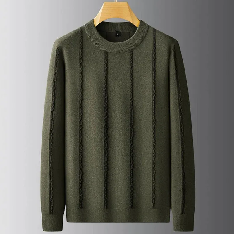 High End Loose Cashmere Pullover Sweater