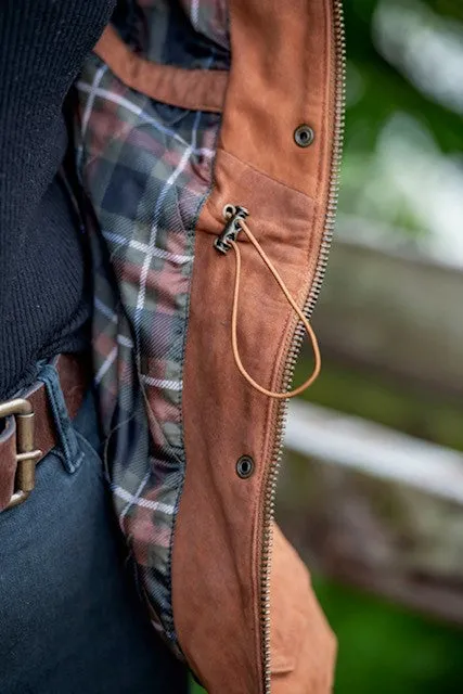 Highclere Leather Field Jacket