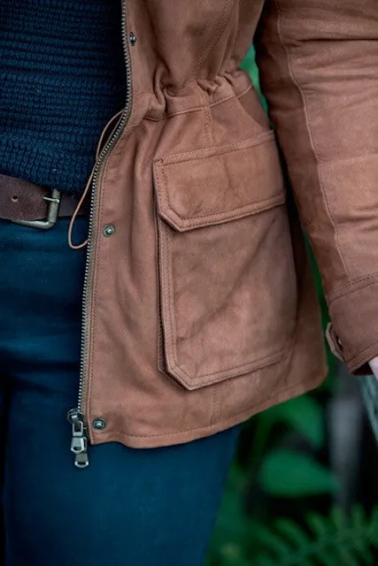 Highclere Leather Field Jacket