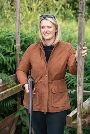 Highclere Leather Field Jacket