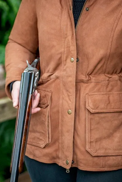 Highclere Leather Field Jacket