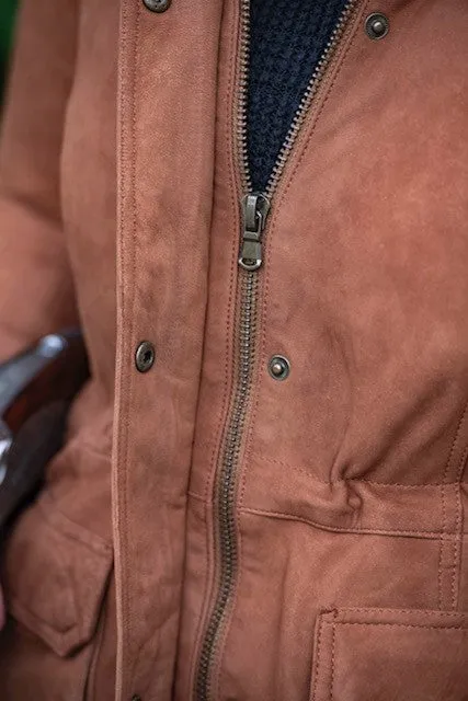 Highclere Leather Field Jacket