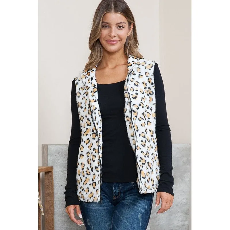 Hoodie Vest with Pockets