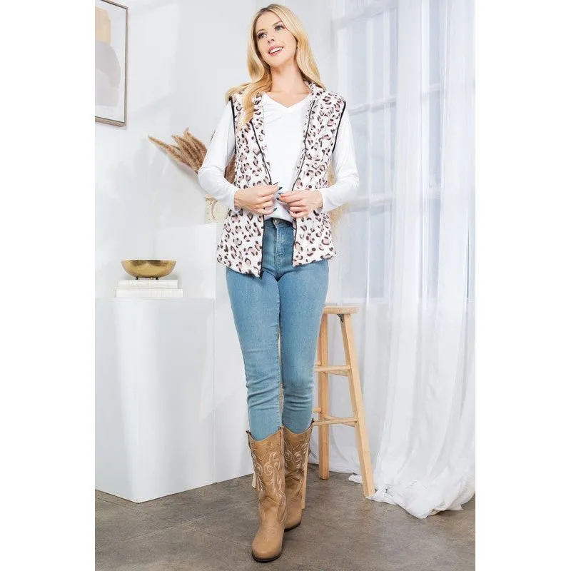 Hoodie Vest with Pockets