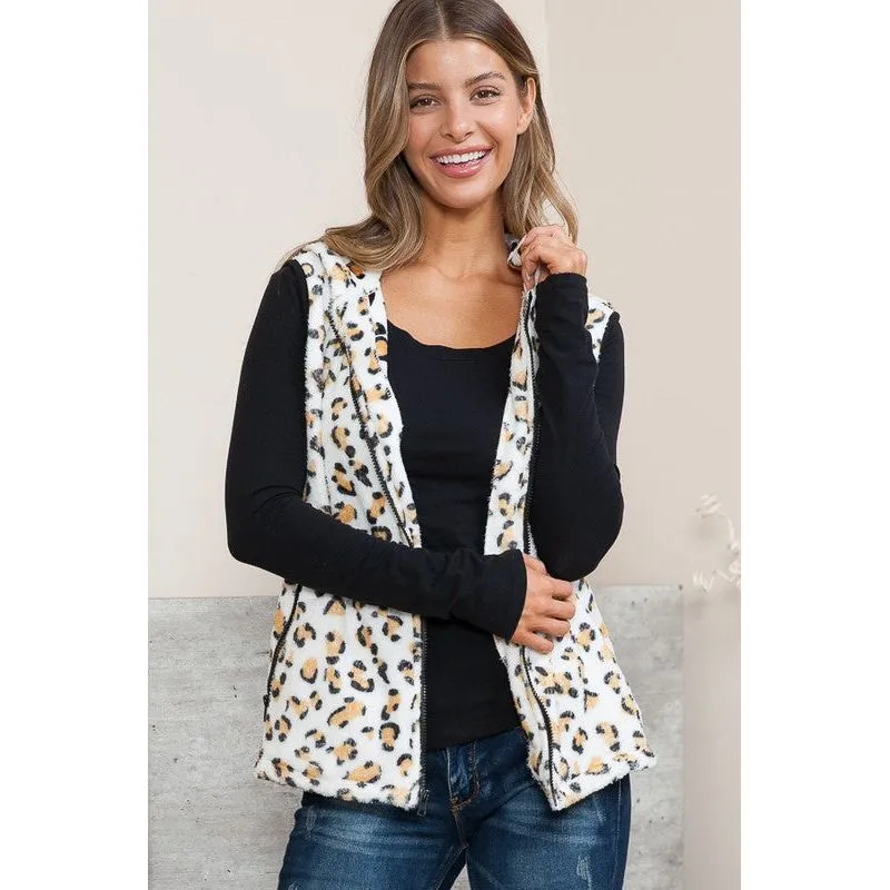 Hoodie Vest with Pockets