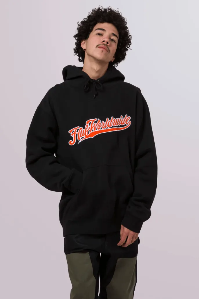 HUF CRACKERJACK PULL OVER HOODIE - BLACK