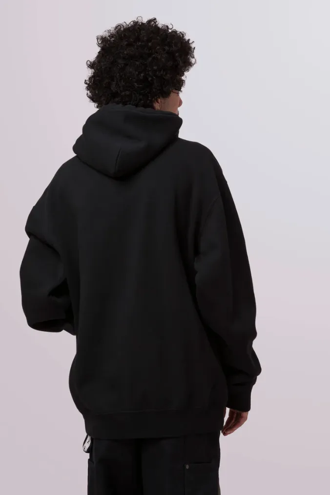 HUF CRACKERJACK PULL OVER HOODIE - BLACK