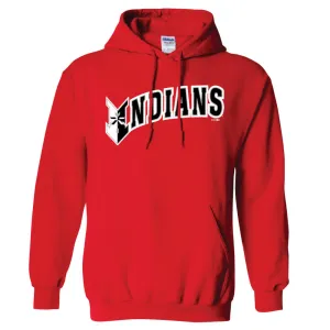 Indianapolis Indians Youth Red Wordmark Hoodie