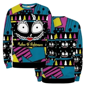 Jack Skellington With Sally Of Nightmare Ugly Sweater