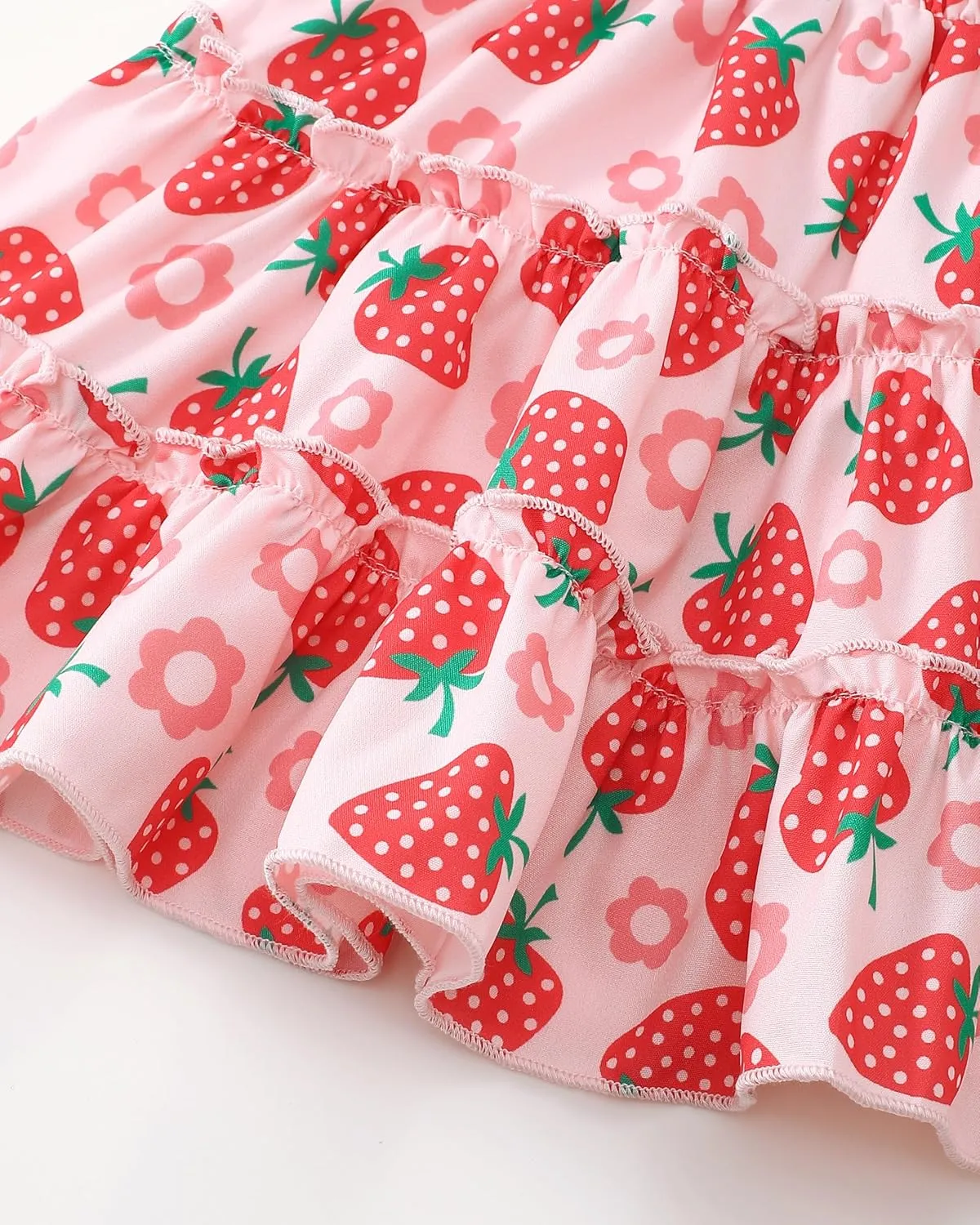 Kids Toddler Dress Baby Girl Summer Clothes Sleeveless Ruffle Smocked Dresses Little Girls Casual Boho Beach Sundress