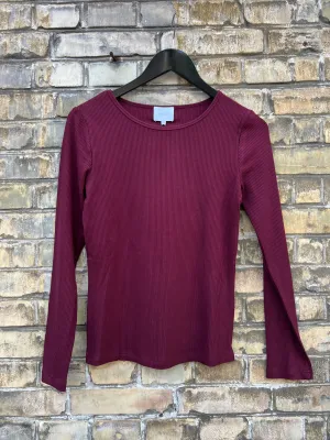 La Rouge Lisa L/S T-Shirt LR1047 Aubergine