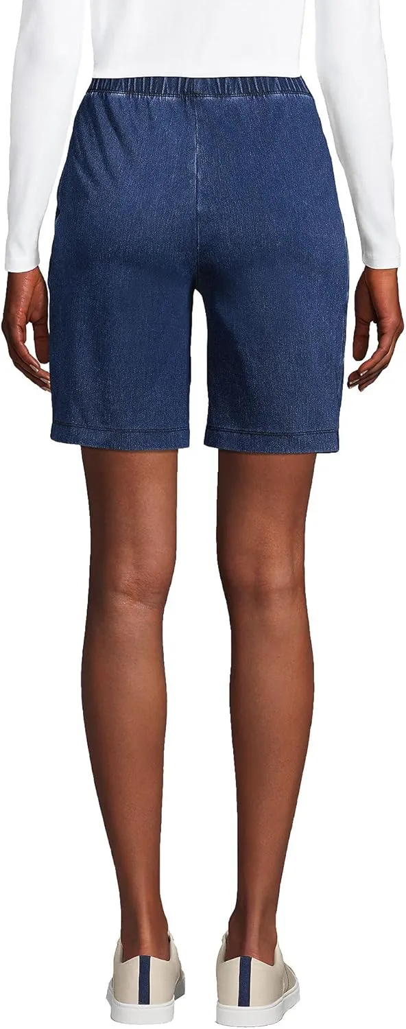 Lands' End Women's Sport Knit High Rise Shorts
