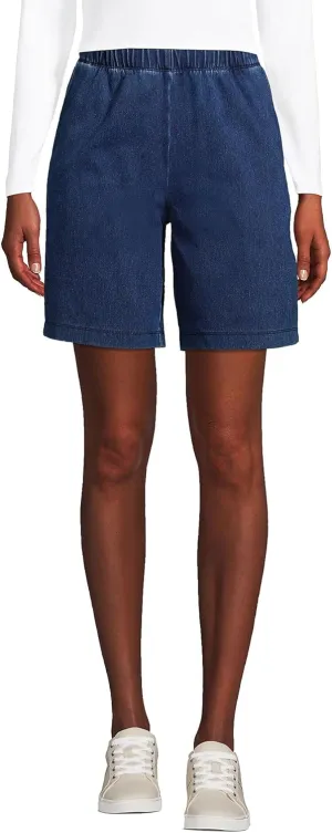 Lands' End Women's Sport Knit High Rise Shorts
