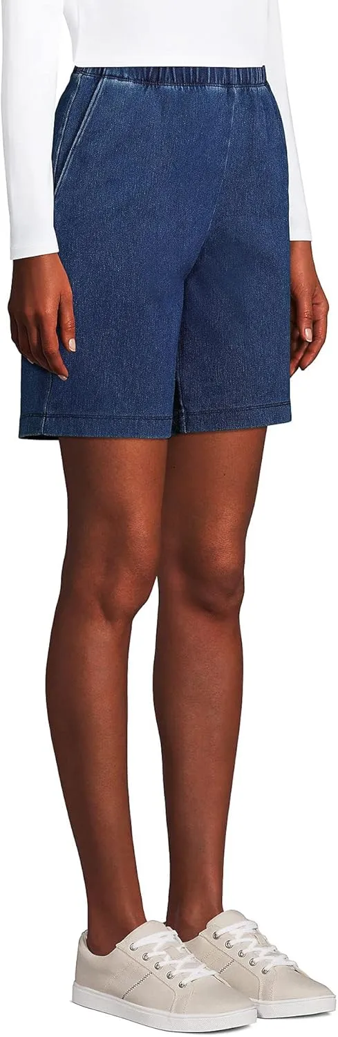 Lands' End Women's Sport Knit High Rise Shorts