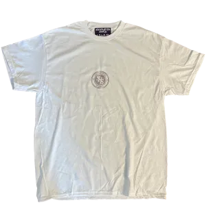 Logo Tee - White / Rose Gold