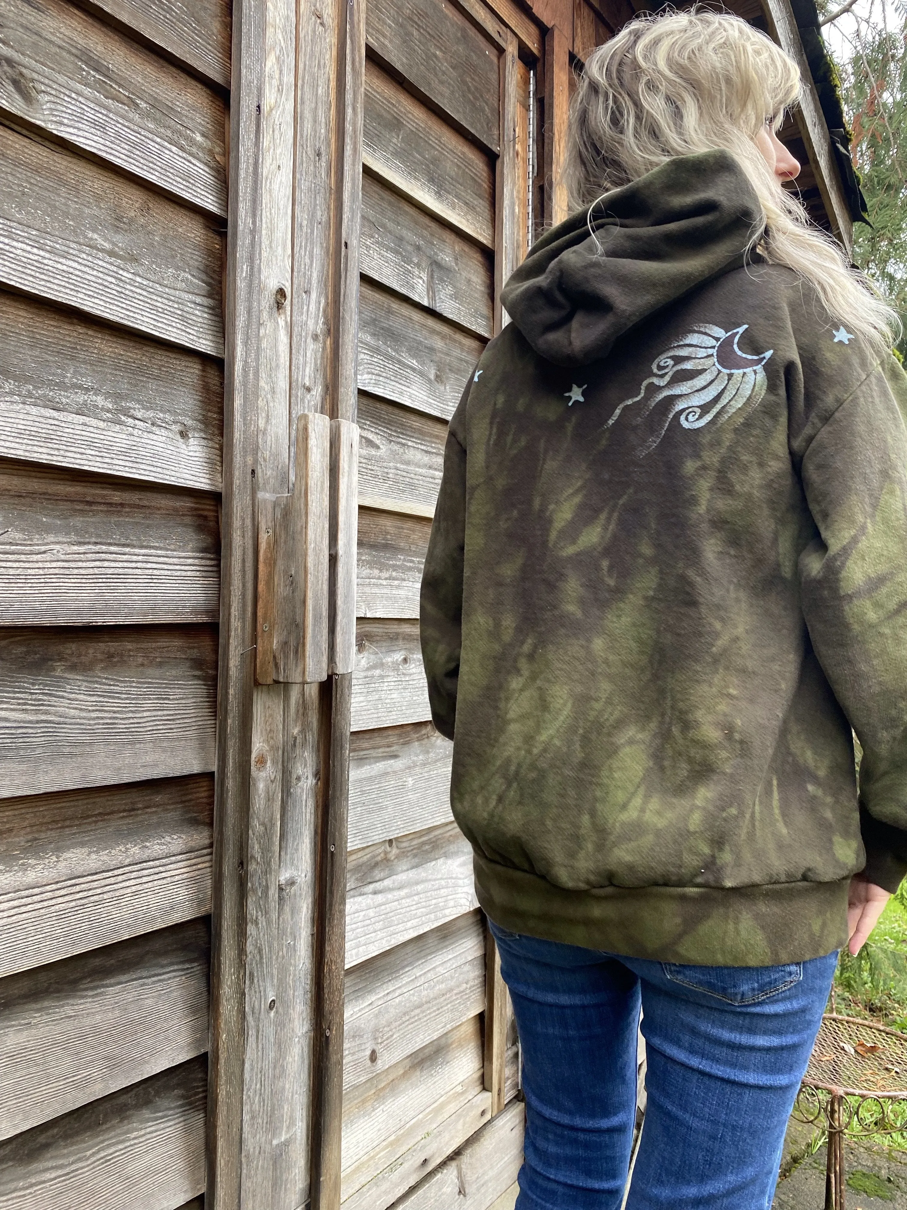 Made for Kris G MEMBERSHIP EXCLUSIVE Olive Tree of Life Pullover Hoodie size Medium