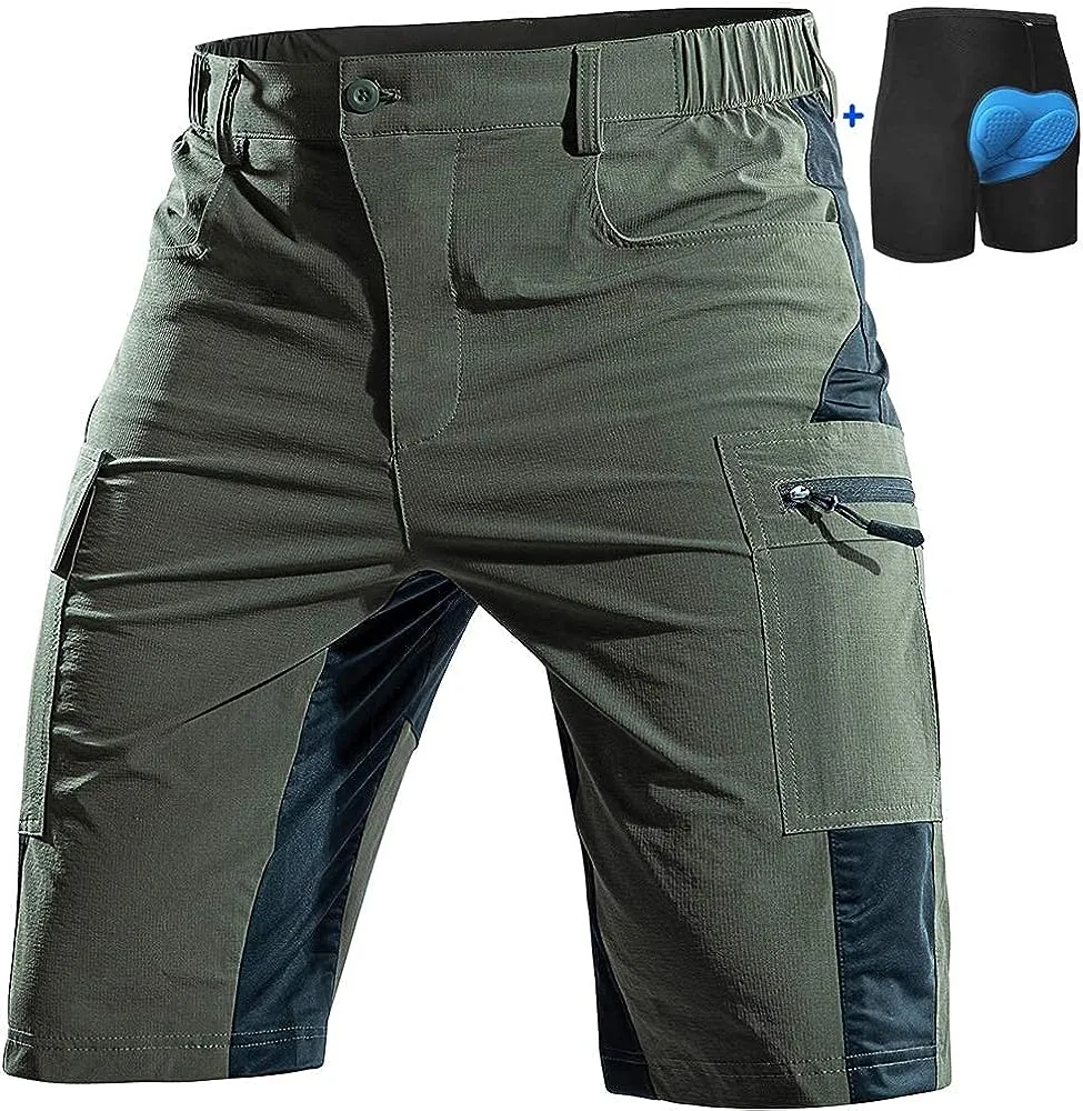 Men's Padded Mountain Bike Shorts 13