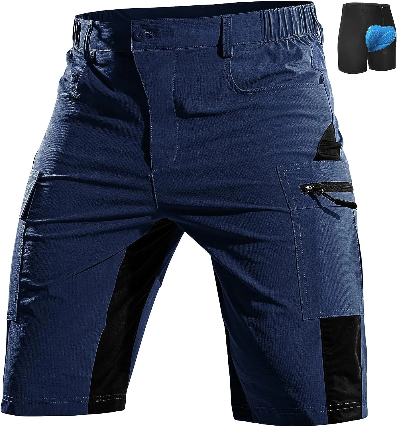 Men's Padded Mountain Bike Shorts 13