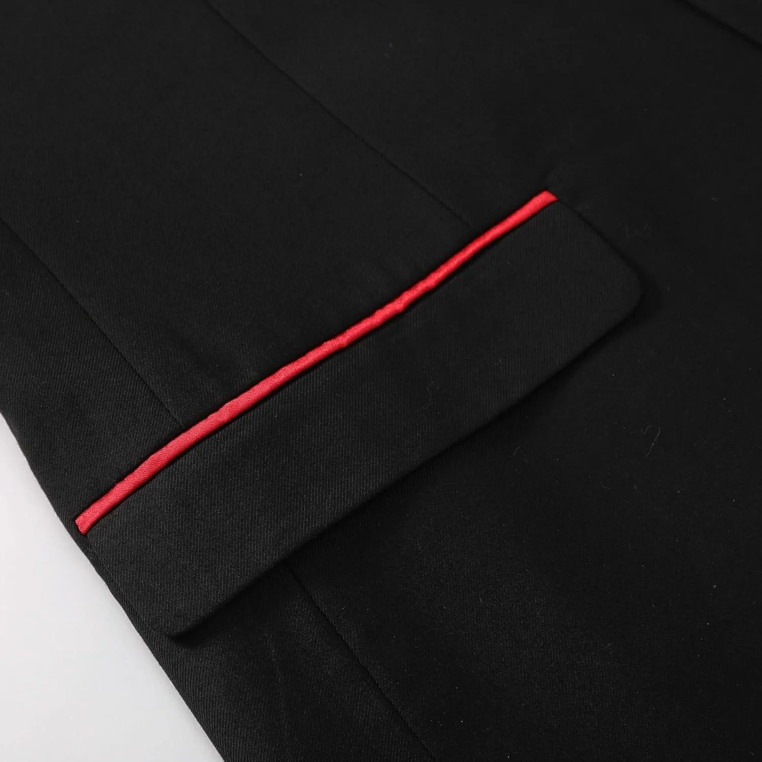 Men's Slim Fit Suit Shawl Lapel with Black Printing Bow Tie 4 Pieces Wedding Prom Dinner Tuxedo Blazer Vest Pants Set