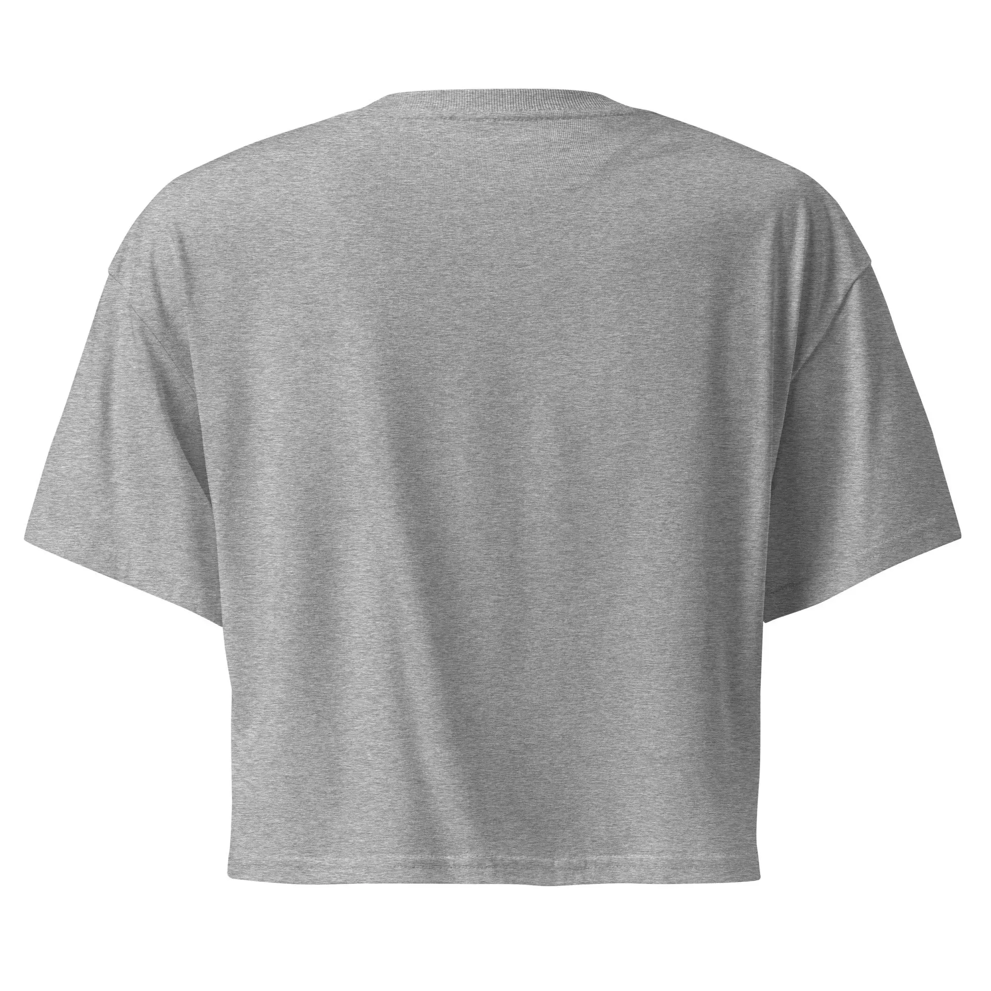 Mexican Day of the Dead Embroidered Cropped T-Shirt