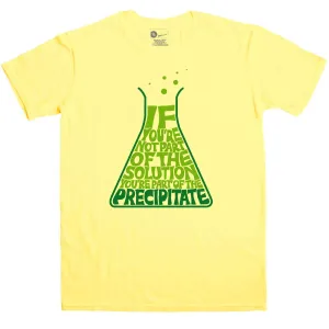 Nerd Geek Science Men's Precipitate T-Shirt