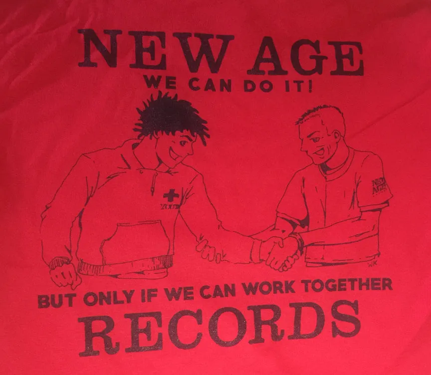New Age Records Unity T-Shirt Red or Gray