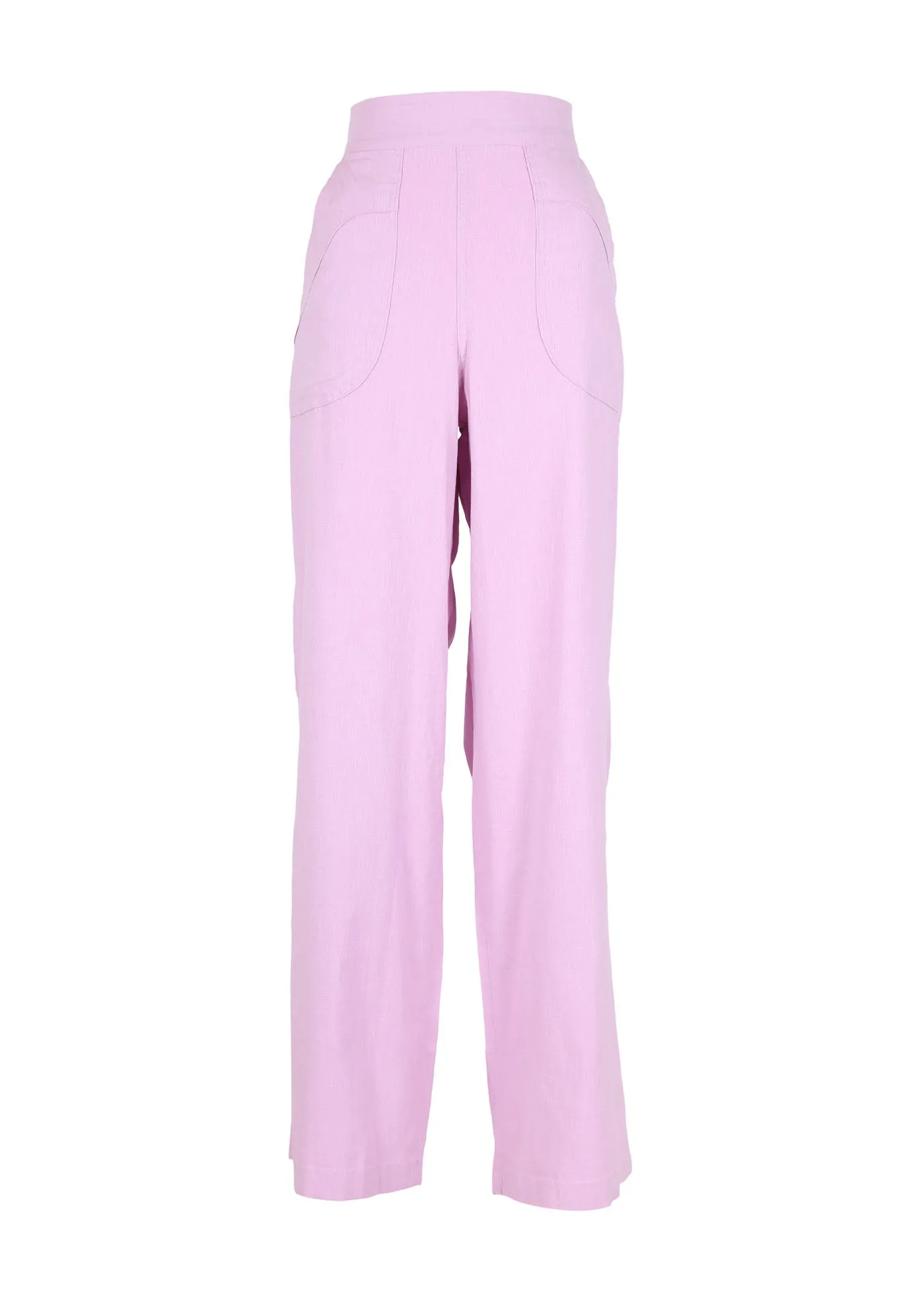 Peggy Isabella Long Pants Lilac in Linen