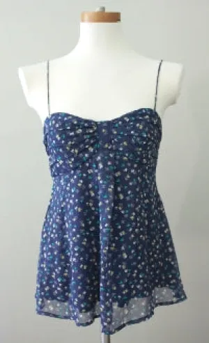 Soft Autumn Floral Print Top