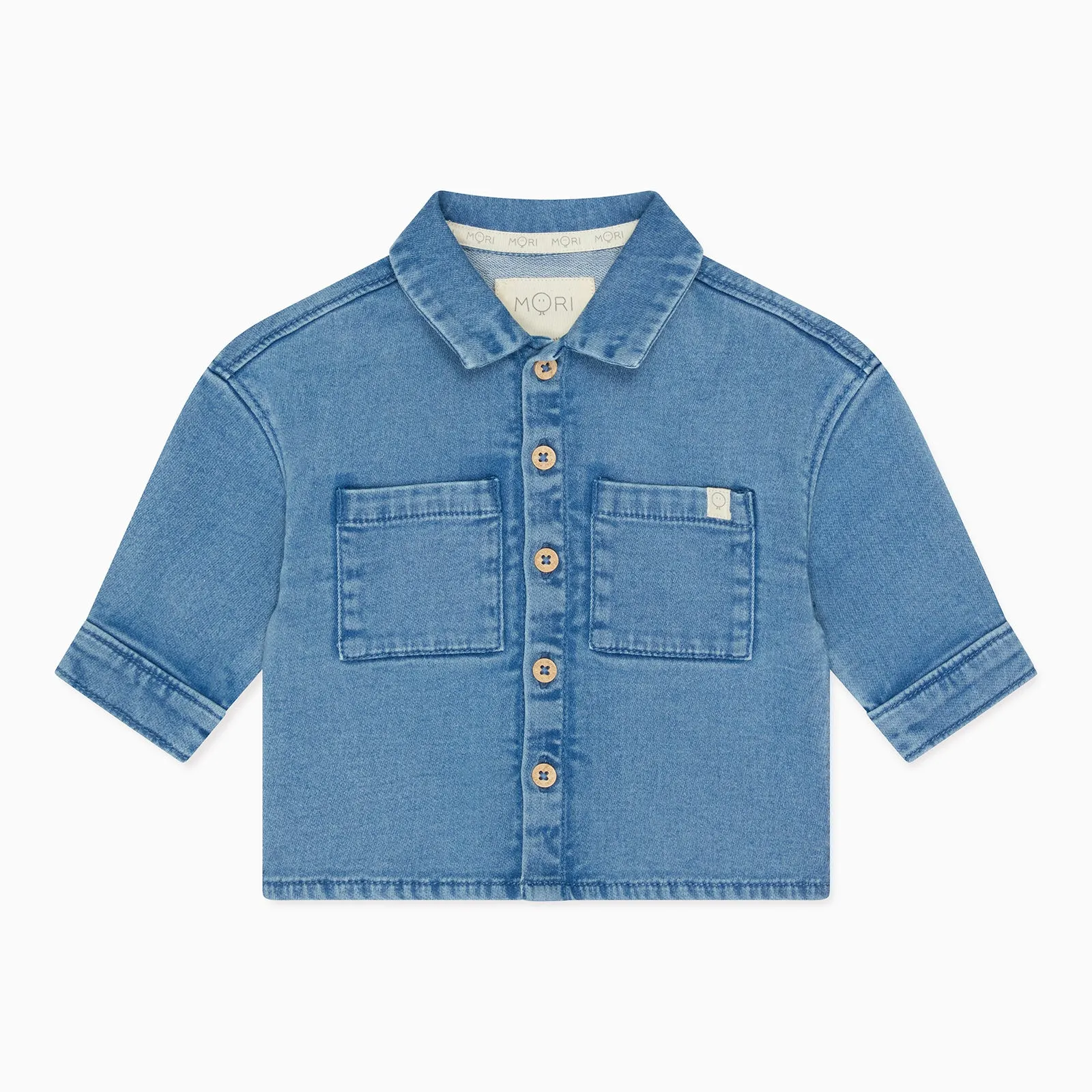 Soft Denim Shacket