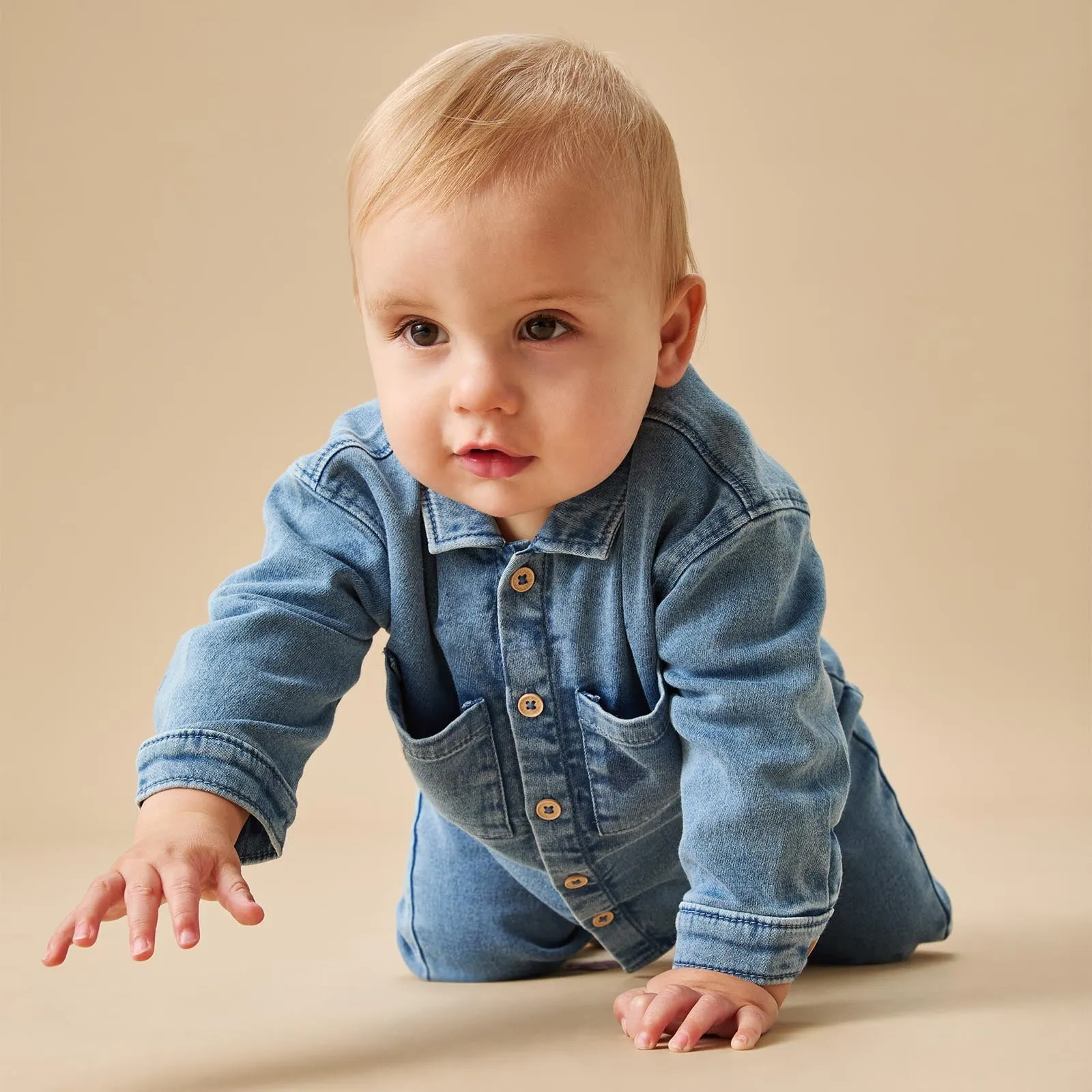 Soft Denim Shacket