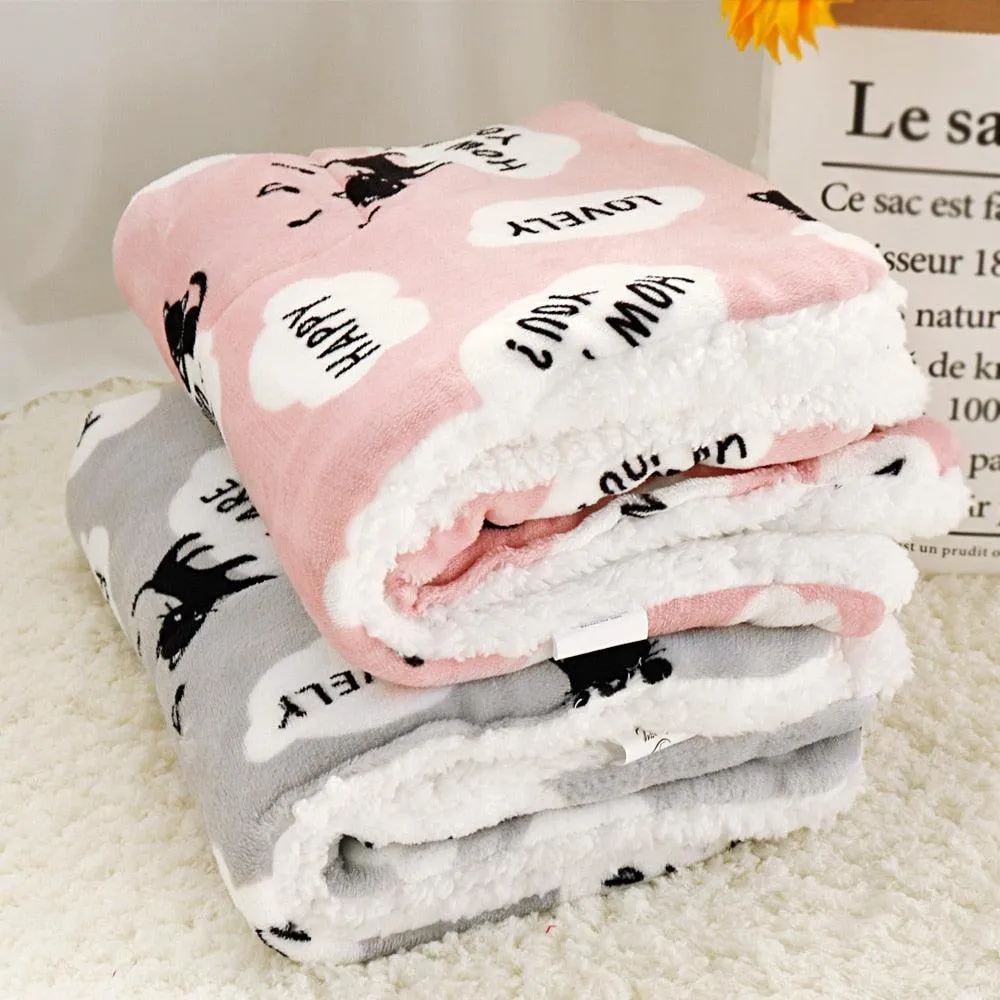 Soft Fleece Pet Blanket