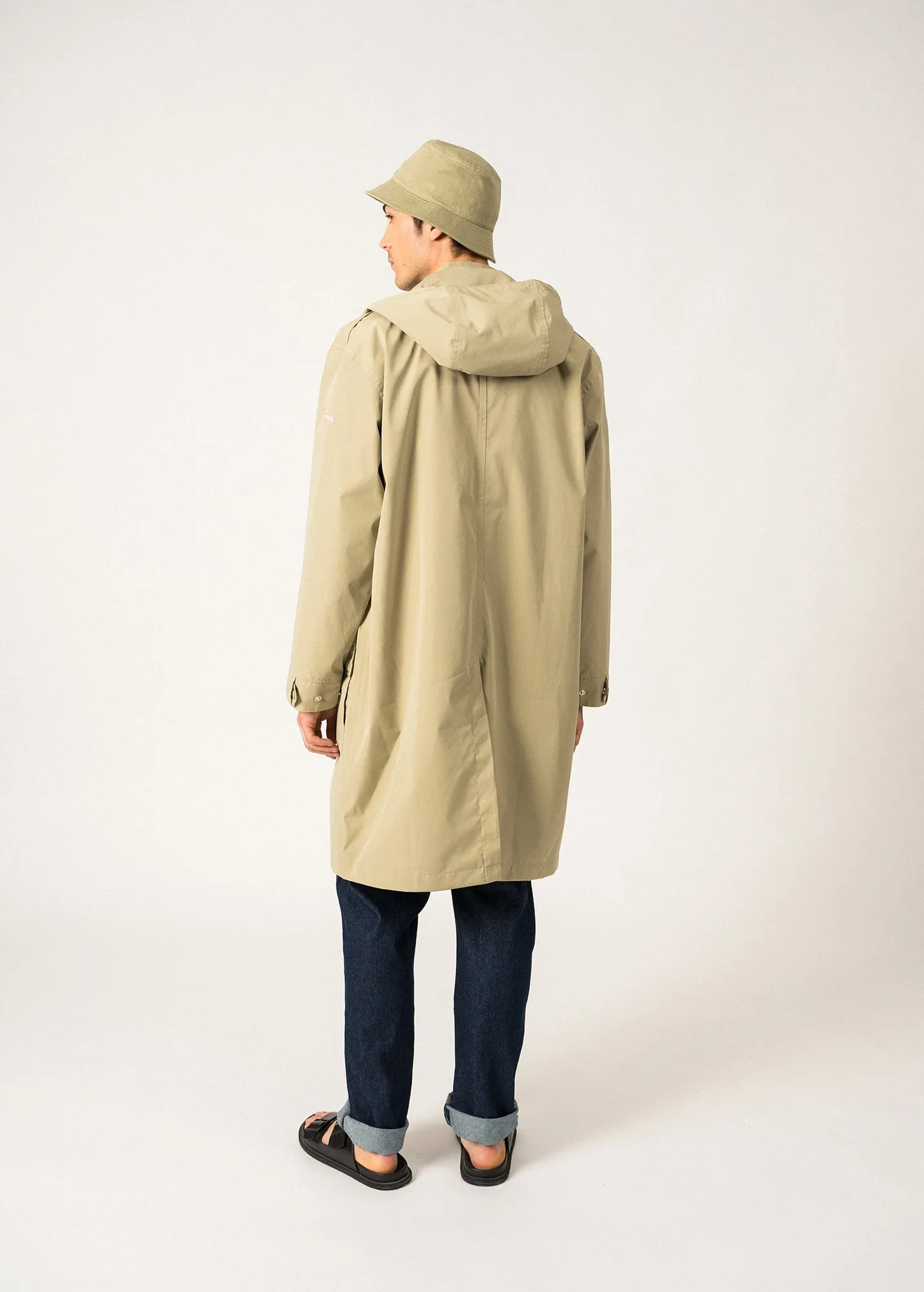 St Emile Trench Coat  hooded (AMANDIER)